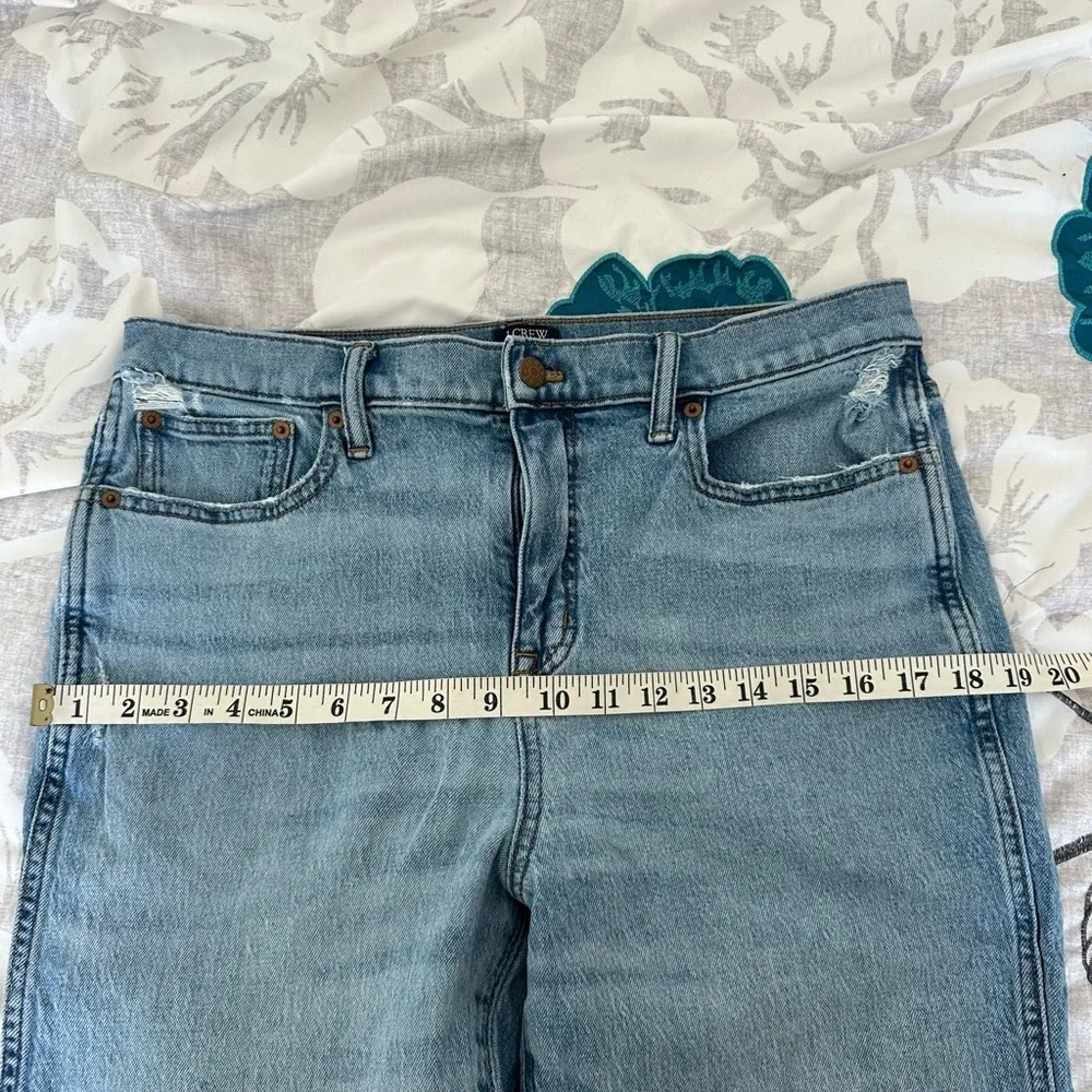 J. Crew Jeans Women’s 31 Blue Classic Vintage High Rise Light Wash Ankle Jean